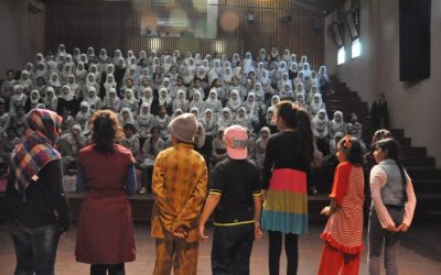 Bijeenkomst met theatermaker in Gaza