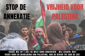 Annexatie Palestijns gebied door Israël is flagrante schending internationaal recht