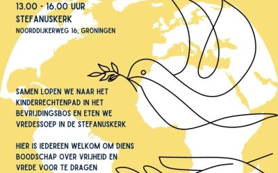 Zondag 19 december bijeenkomst Knokken voor vrede in het bevrijdingsbos
