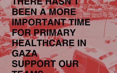 Oproep PMRS: er is geen belangrijker moment dan nu om primaire gezondheidszorg in Gaza te steunen