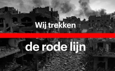 Op 18 mei demonstratie ”Wij trekken de rode lijn”  in Den Haag