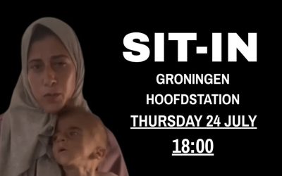 Morgen protest tegen uithongering Gaza op hoofdstation