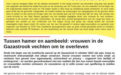 Jabalya nieuwsbrief nummer 60 verschenen